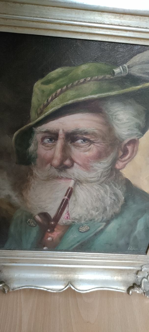 Dipinti: Förster von Olbach Ölbild – Usato da Riaz venduto da Tobydesmonts 1