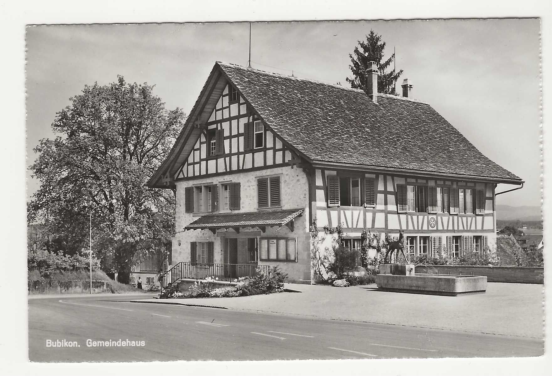 Cartes postales: BUBIKON.   GEMEINDEHAUS – D'occasion à Küttigen par rolypo
