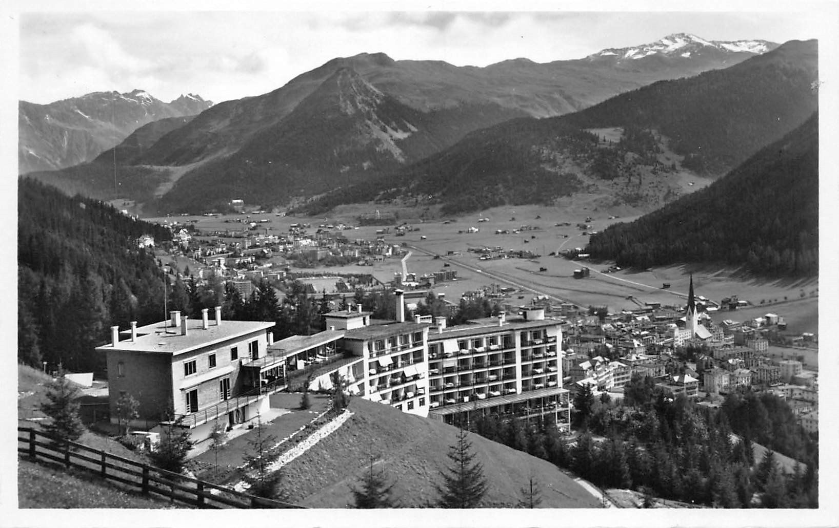 Ansichtskarten: 3x Davos – Gebraucht aus Ottikon b.Kemptth. von Neptun1974 2