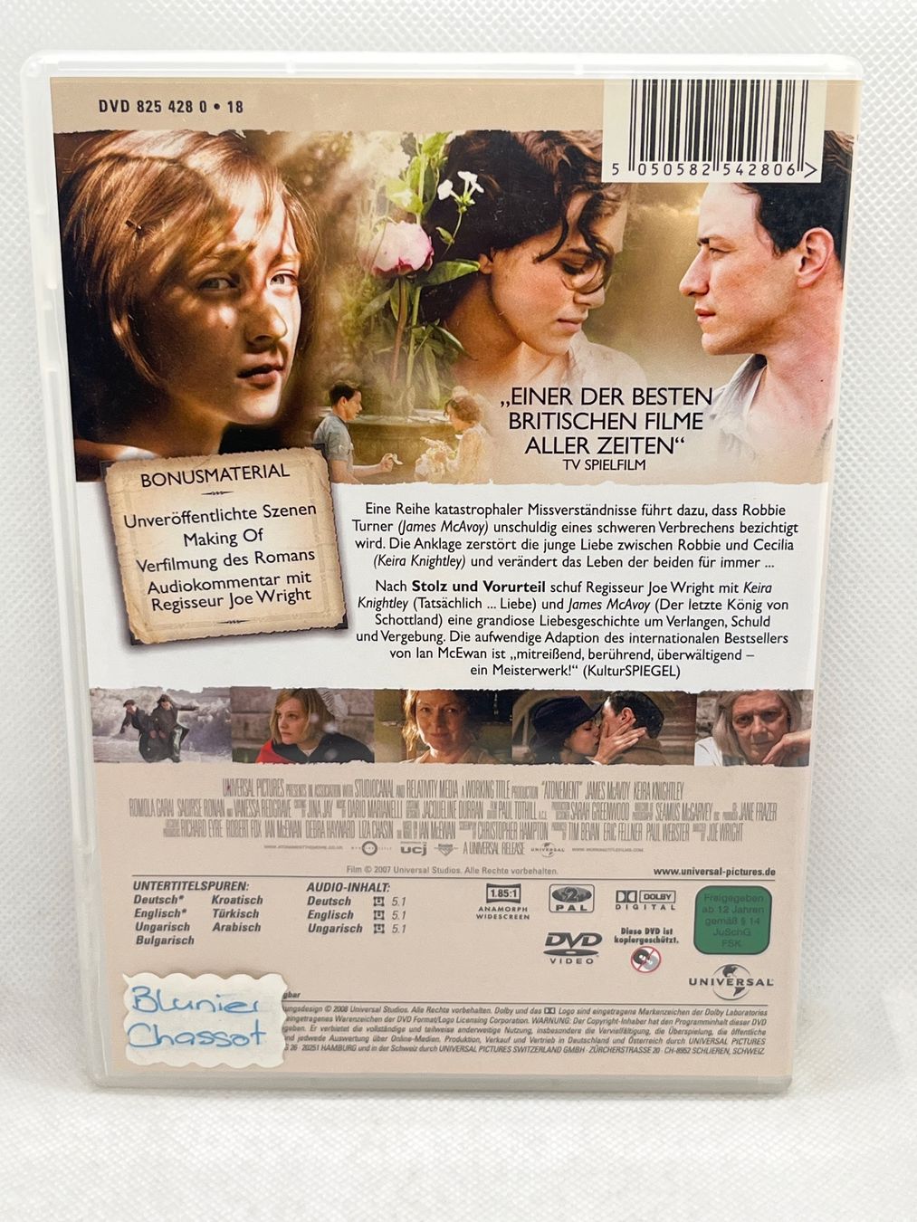 Tutti i DVDs: Abbitte - DVD - Drama mit Keira Knightley – Usato da Hinterkappelen venduto da Kim1992 1