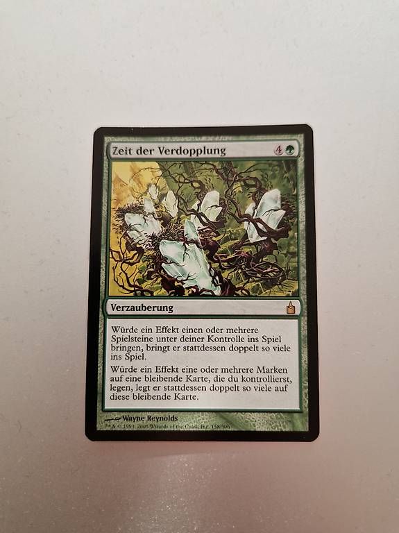 Carte collezionabili: Magic the Gathering Zeit der Verdopplung – Usato da Sennhof venduto da Thorgal77