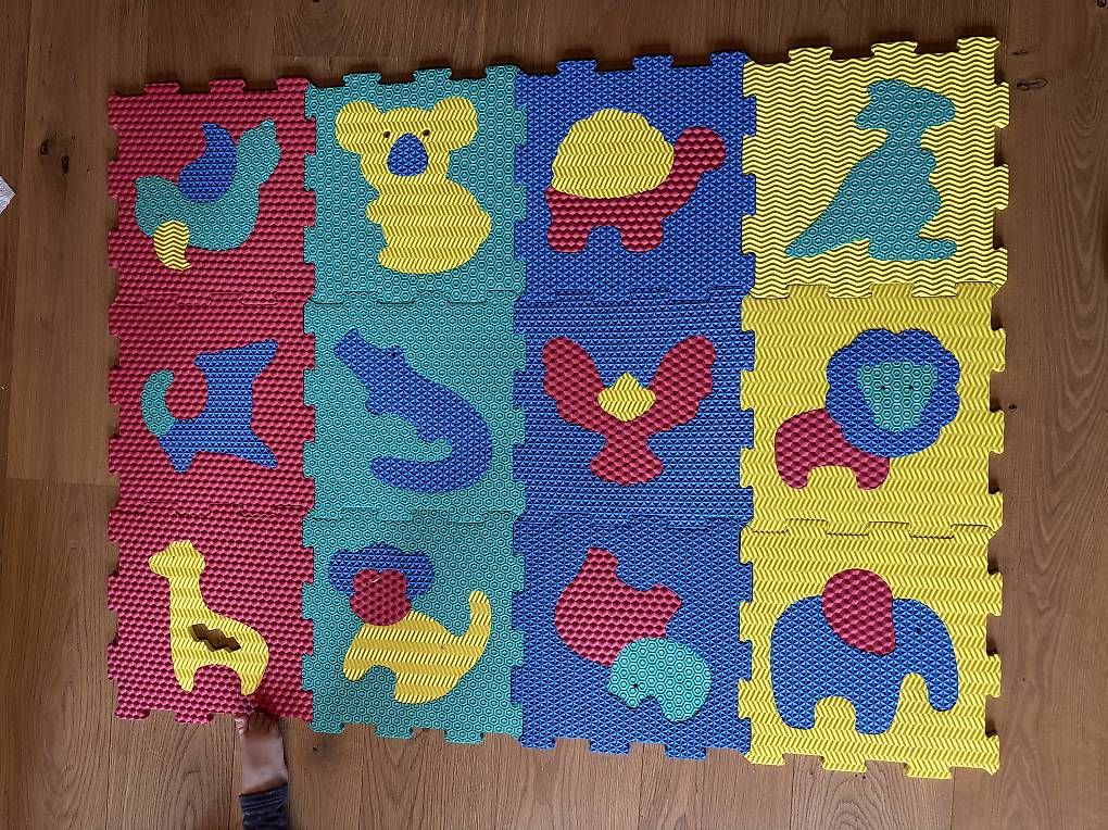 Tappeto da gioco: Schaumstoff-Puzzle-Matte – Usato da Belp venduto da machrismo24