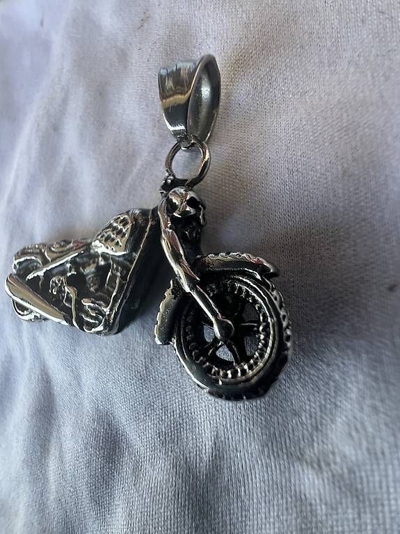 Anhänger: Biker Schmuck aus Edelstahl  – Gebraucht aus Günsberg von art_bjn8 2