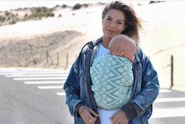 Babytragetuch YaroSling La Vita Emerald 1.7m Länge 