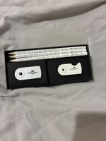 Faber-Castell Set Bleistifte+Spitzer+Gummi Neu und unbenutzt