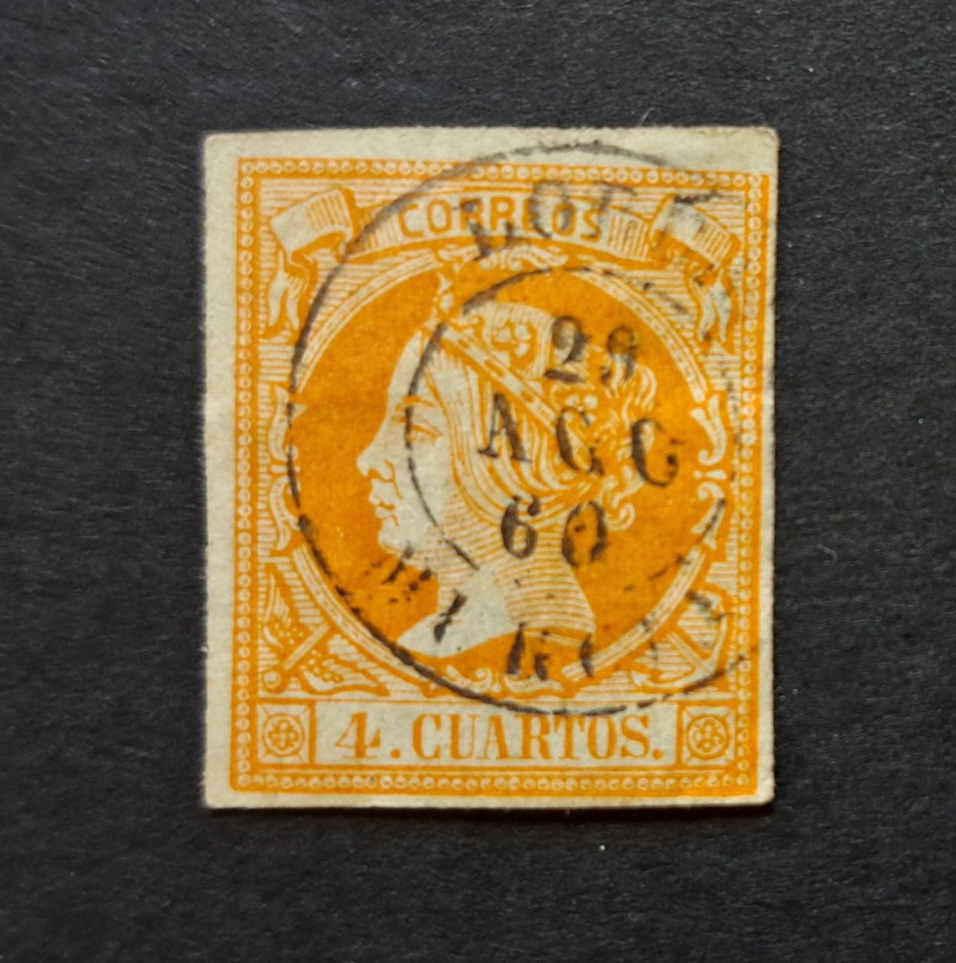 Tutti i francobolli: Andalusien Nummer 52 gebraucht mit schönem Stempel – Usato da Unterägeri venduto da PhilatelieStudiger