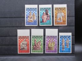 Vietnam 1983 Schach ** geschn.