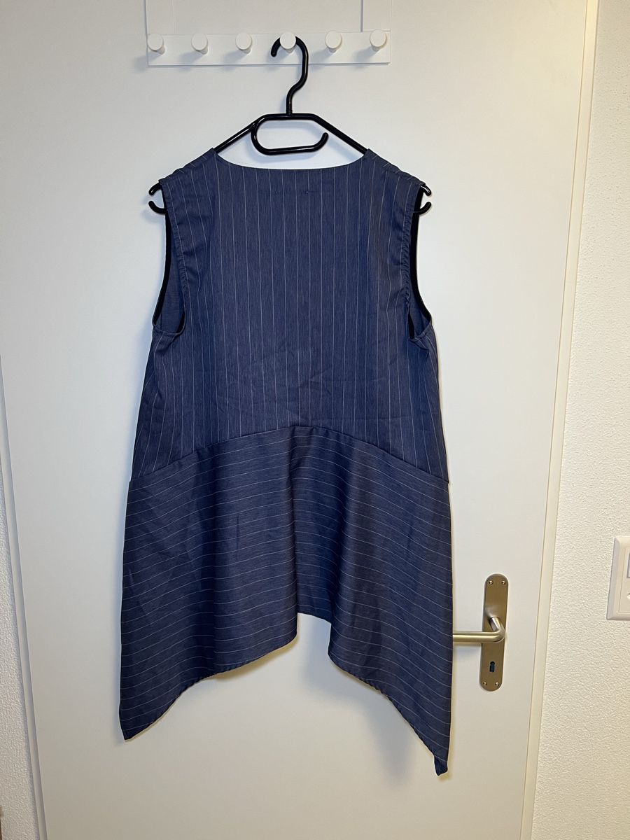 Top: Top Weste Damen, OneSize blau gestreift, elegant – Usato da Emmen venduto da stu_fj6t 1