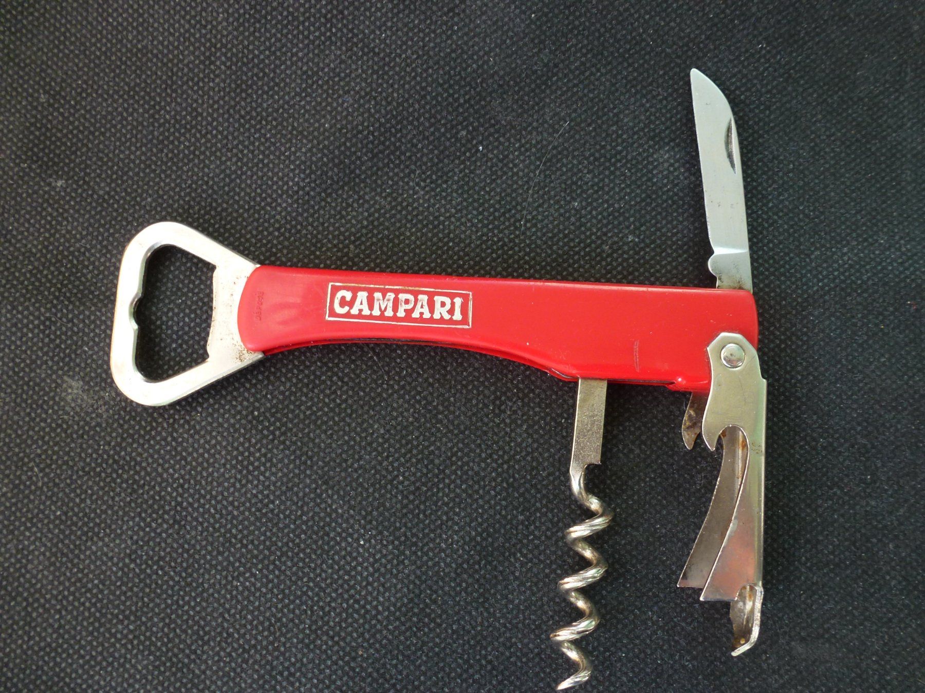 Apribottiglie & Tappi per chiusura: Korkenzieher "CAMPARI" vintage gebraucht – Usato da Luzern venduto da huro56 2