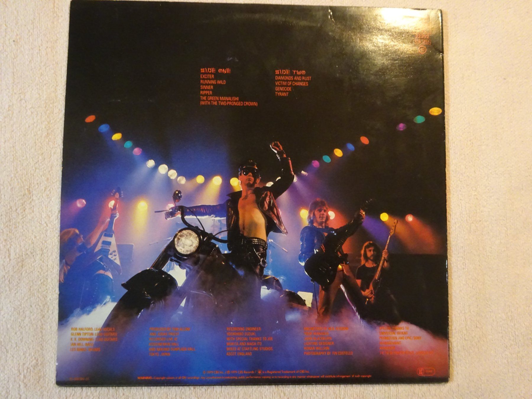 Dischi in vinile: JUDAS PRIEST ** UNLEASHED IN THE EAST – Usato da Luzern venduto da xrayspex99 2