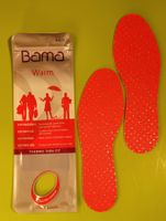 Einlegesohlen BAMA warm dünn 42 SchuhSohle NEU Sohlen