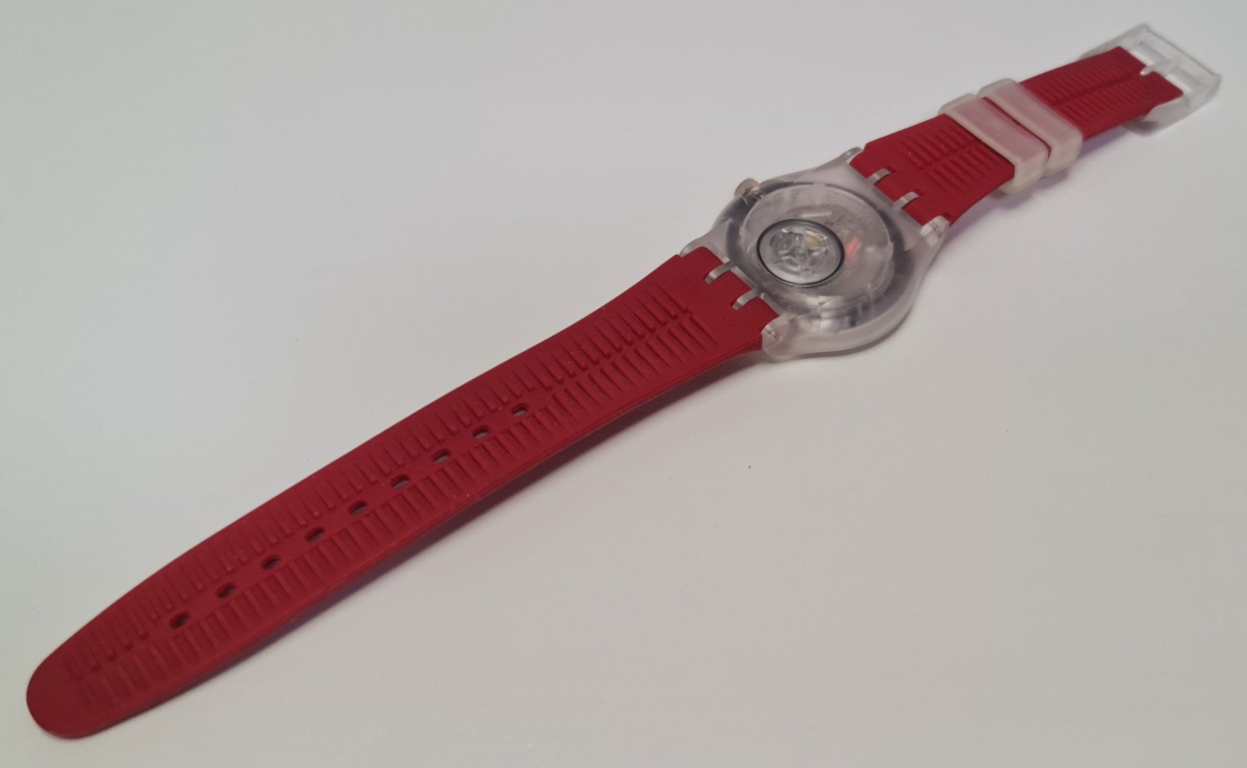 Swatch Orologi: Swatch ⌚125 JAHRE RUBY TOUCH - SUJK701 – Usato da Eschenbach SG venduto da Piratenschatz 2