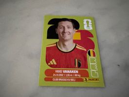 Panini FIFA Fussball WM 2026 Sticker Hans Vanaken Bel 14