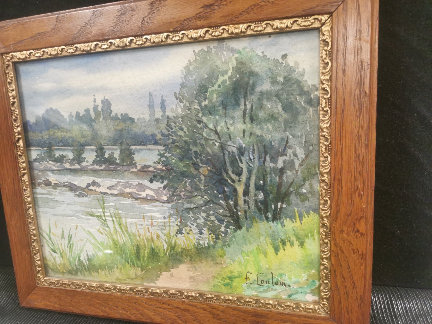 Dipinti: MAGNIFIQUE AQUARELLE SIGNÉE – Usato da Genève venduto da Qanil77 8