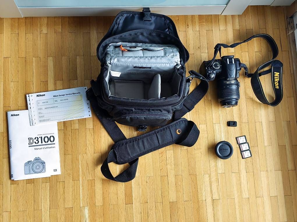Fotocamera: Kit Nikon Reflex Objectif Sac  – Usato da Bulle venduto da KLASS_IMPORT_USA 3