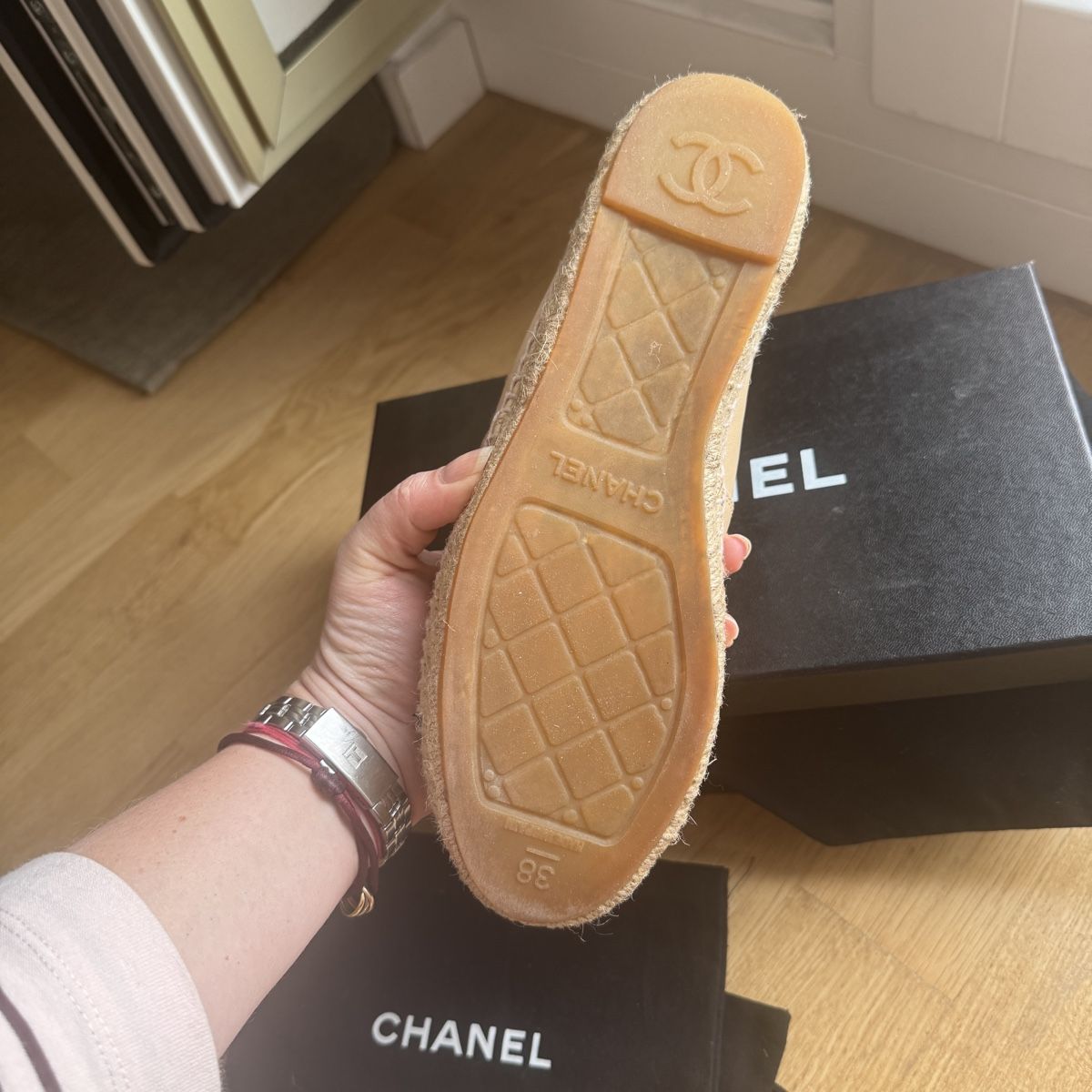Chanel Scarpe da donna: Chanel espadrilles flats size 38 – Usato da Fribourg venduto da ksu_65bh 6