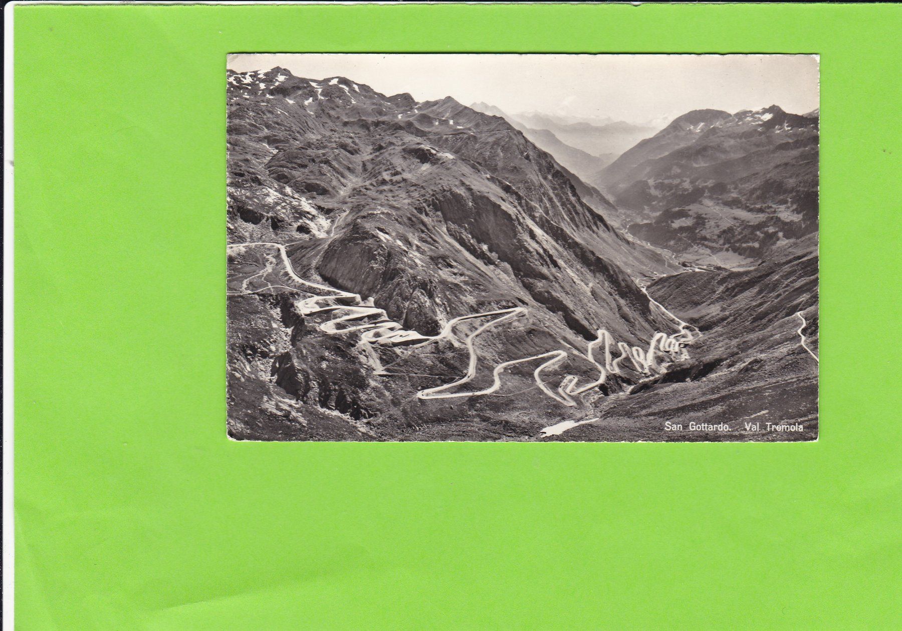 Cartoline postali: San Gottardo, Val Tremola – Usato da St. Peterzell venduto da neckertal