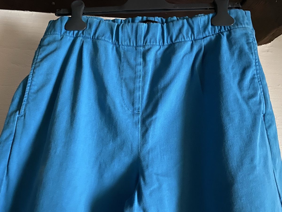 Manor Pantaloni: Pantalon bleu MANOR, taille 44 – Usato da Geneve venduto da Monthoux13
