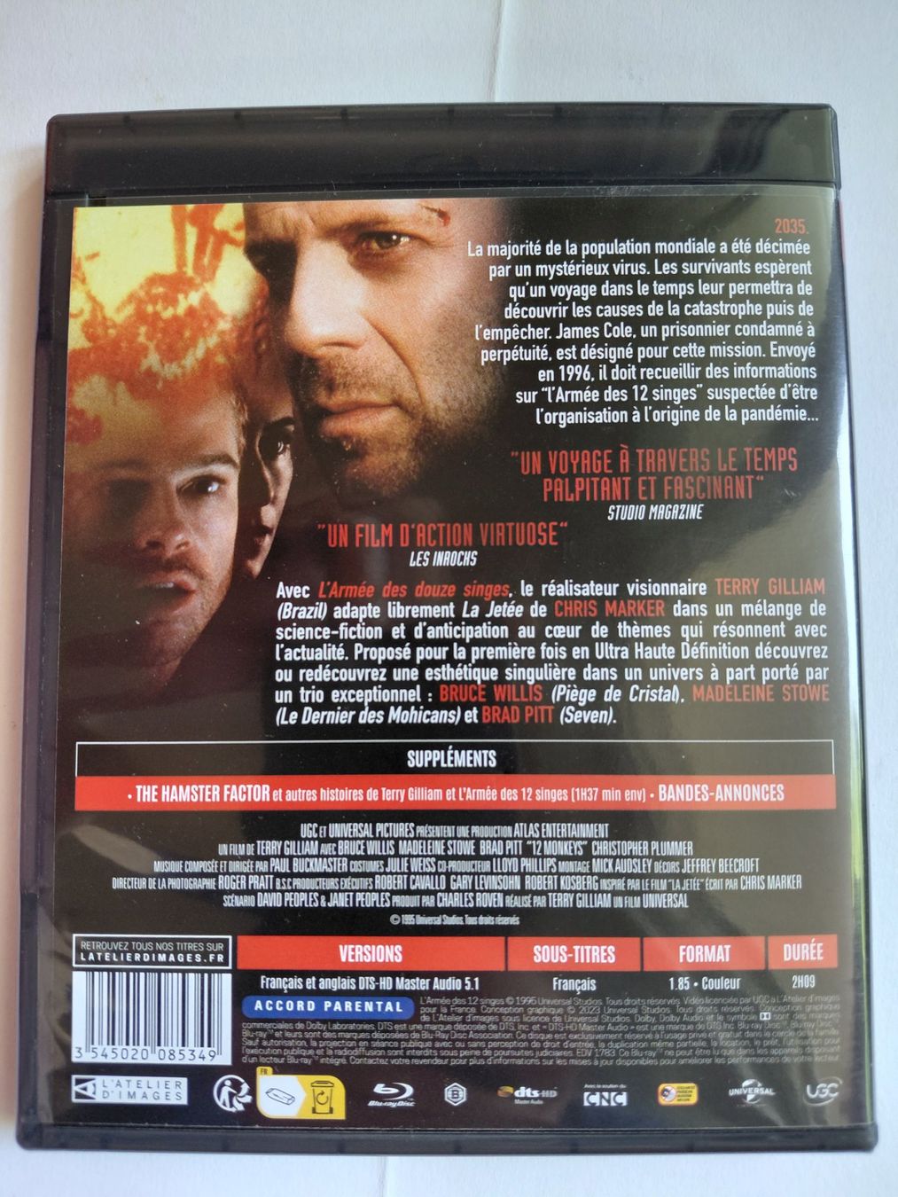 Tutti i DVDs: L'armée des douze singes – Usato da Denges venduto da Hellboy10 1