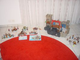 Playmobil Ritterburg 6000 mit vielen Zubehörsets