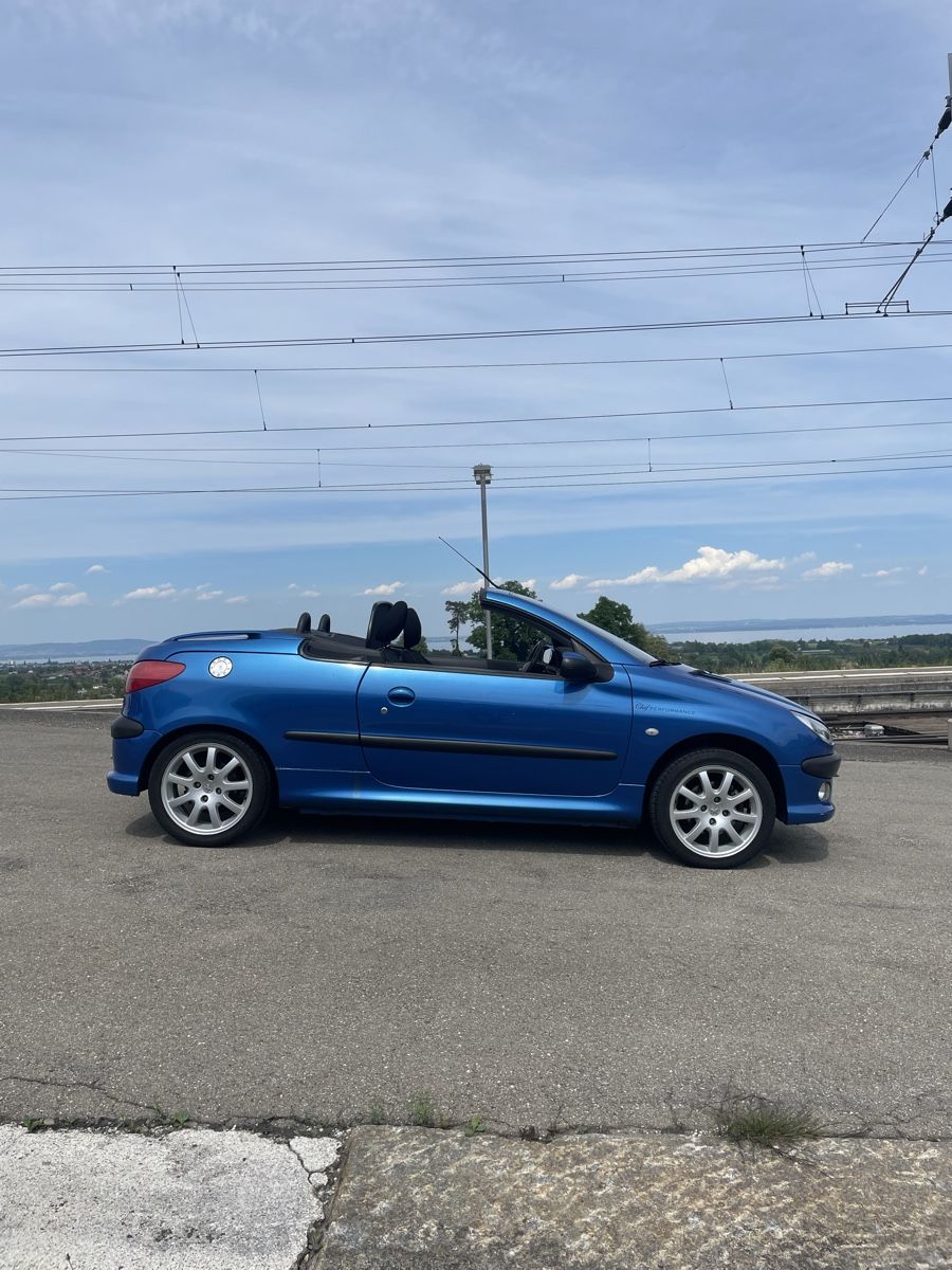 Peugeot Autos: Peugeot 206 2.0 Cabrio – Gebraucht aus Steinach von  1