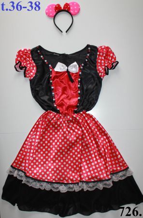 Costume Minnie Mouse t. 36 - 38