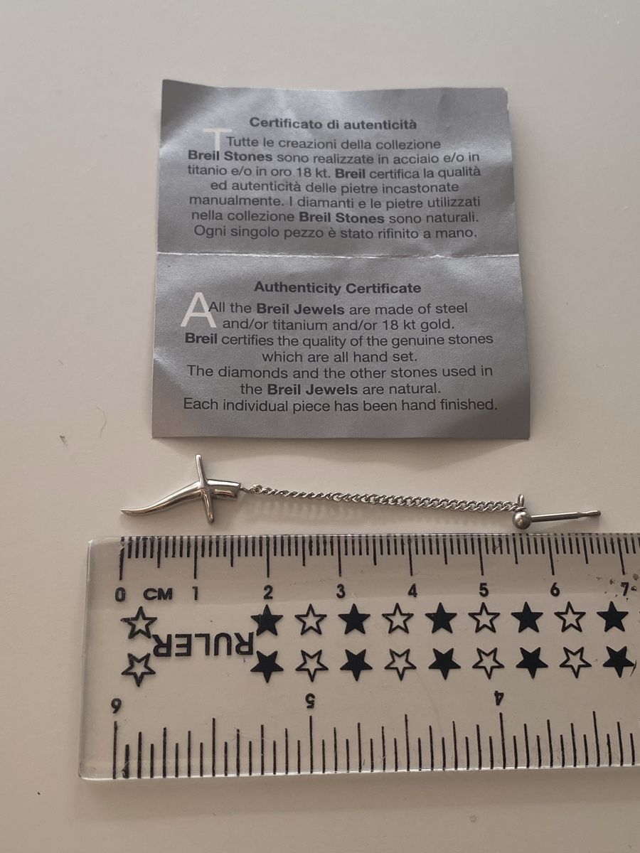 Breil Ohrringe & -stecker: BREIL Schwert Edelstahl Ohrringe – Neu (gemäss Beschreibung) aus Givisiez von dor_xb9k 2