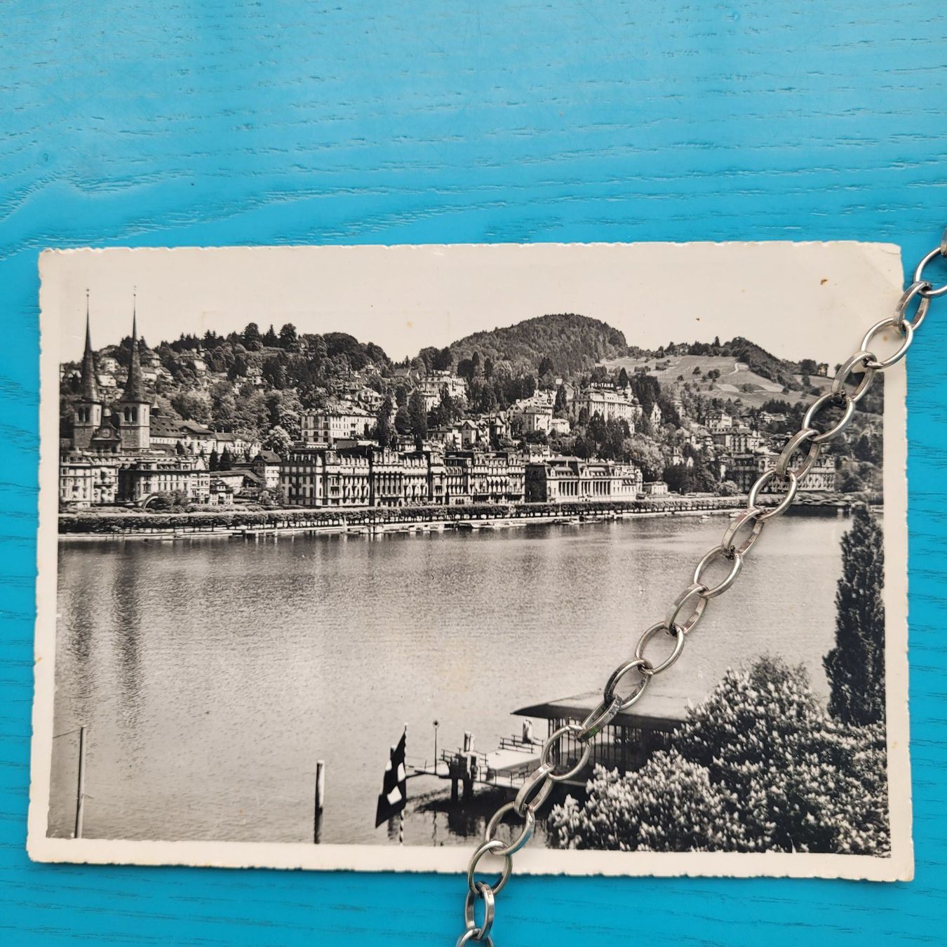 Cartoline postali: Luzern , Nationalquai – Usato da SCHÜBELBACH venduto da CoKaHa