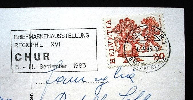 Cartoline postali: CHUR Postauto nach Lenzerheide – Usato da Jona venduto da philajona 1
