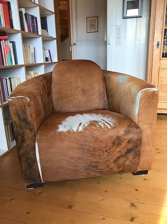 Poltrone: Sessel, Leder, Kuhfell – Usato da Goldiwil (Thun) venduto da bfr_2l52 1