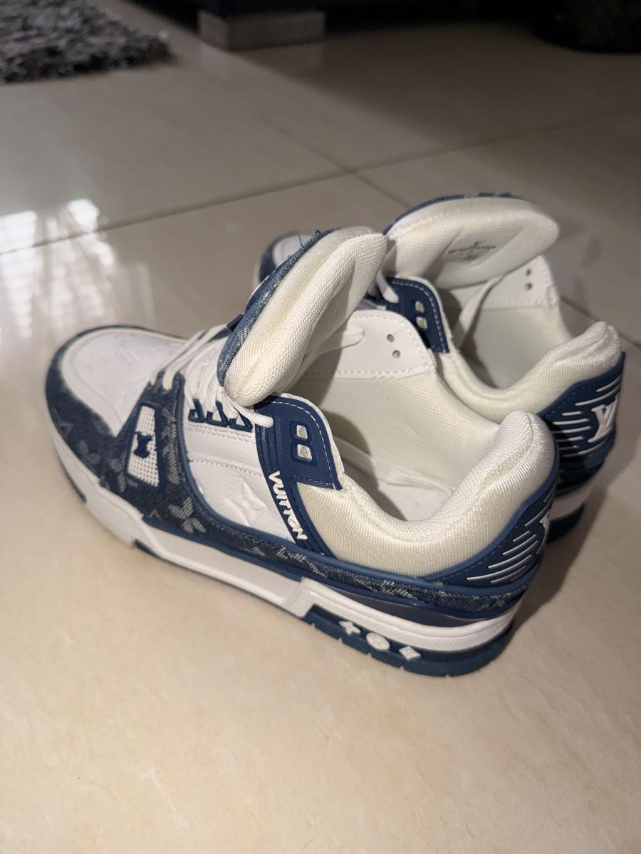 Scarpe da uomo: Louis Vuitton Sneaker Trainer blau weiss – Nuovo (secondo la descrizione) da Niederlenz venduto da fiz_87fv 4