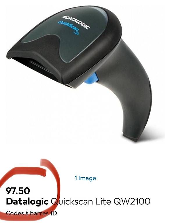 Scanner: neuer Datalogic Quickscan Lite QW2100 – Nuovo (secondo la descrizione) da Necker venduto da liq24 1