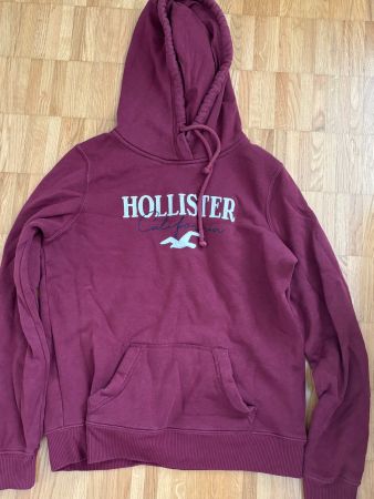 Hollister Hoodie Gr. S, weinrot, guter Zustand!