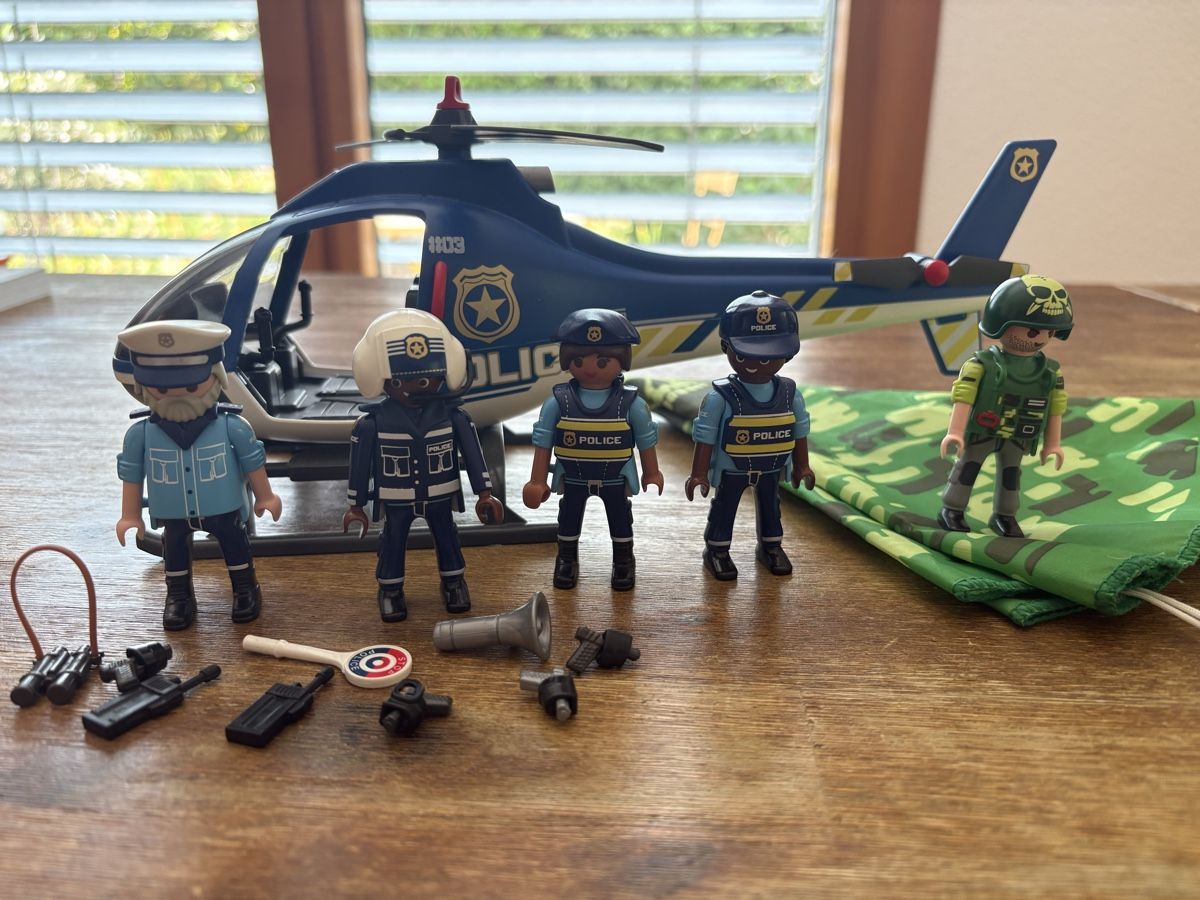 Playmobil Giocattoli: Playmobil Polizei Helikopter  – Usato da Zürich venduto da mad_lwl6