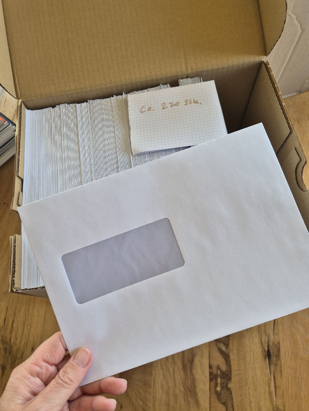 Couverts & Versandtaschen: 270 C5 Couverts mit Fenster links – Neu (gemäss Beschreibung) aus Wiler b.Utzenstorf von LLips