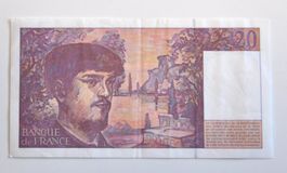 20 France Note Und Diverses Kleingeld aus Frankreich