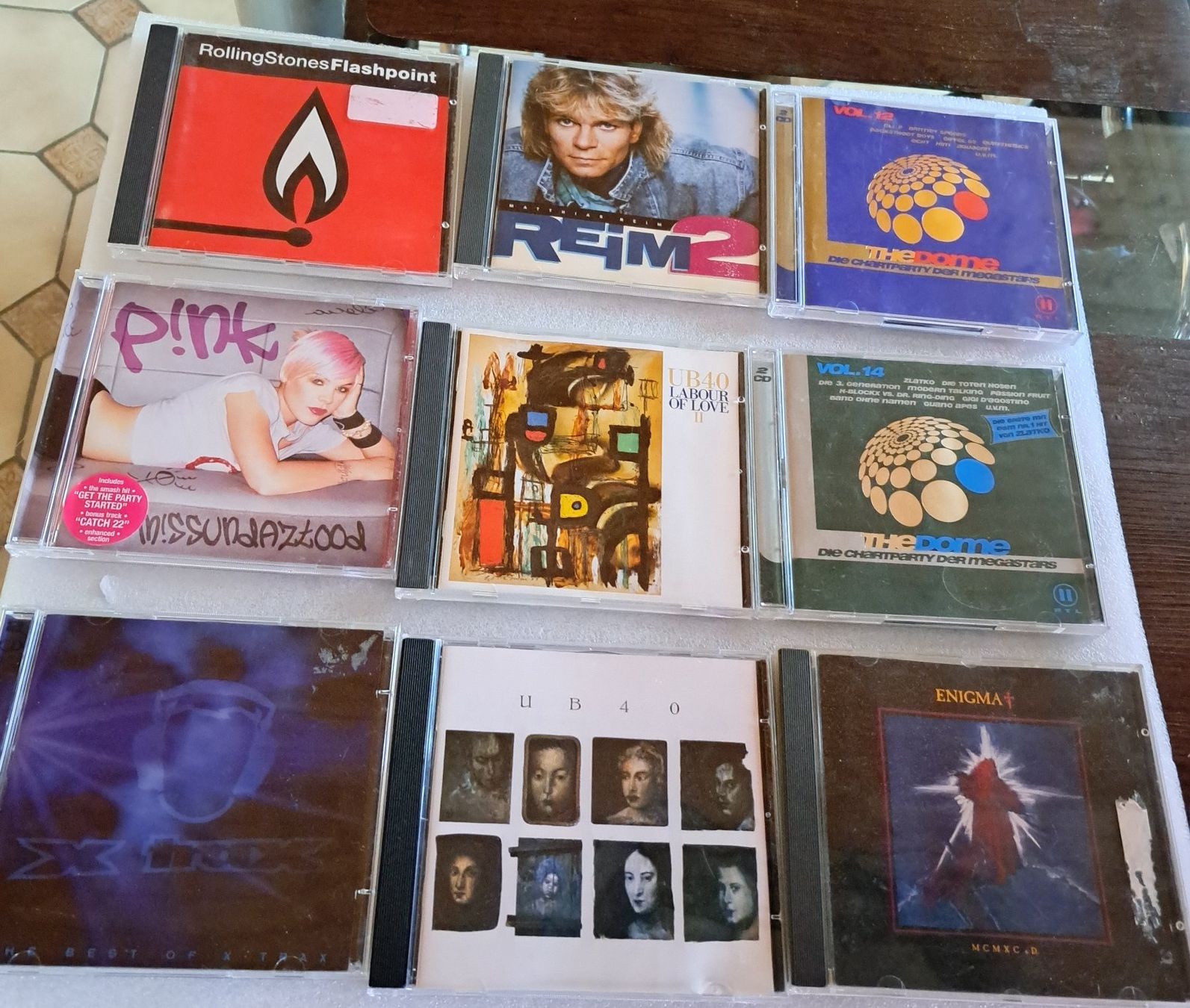 CDs: CD-Sammlung: Pink,UB40,RollingStones,Enigma ... – Neu (gemäss Beschreibung) aus Alpnach Dorf von harrys-vinyl-Cd-shop