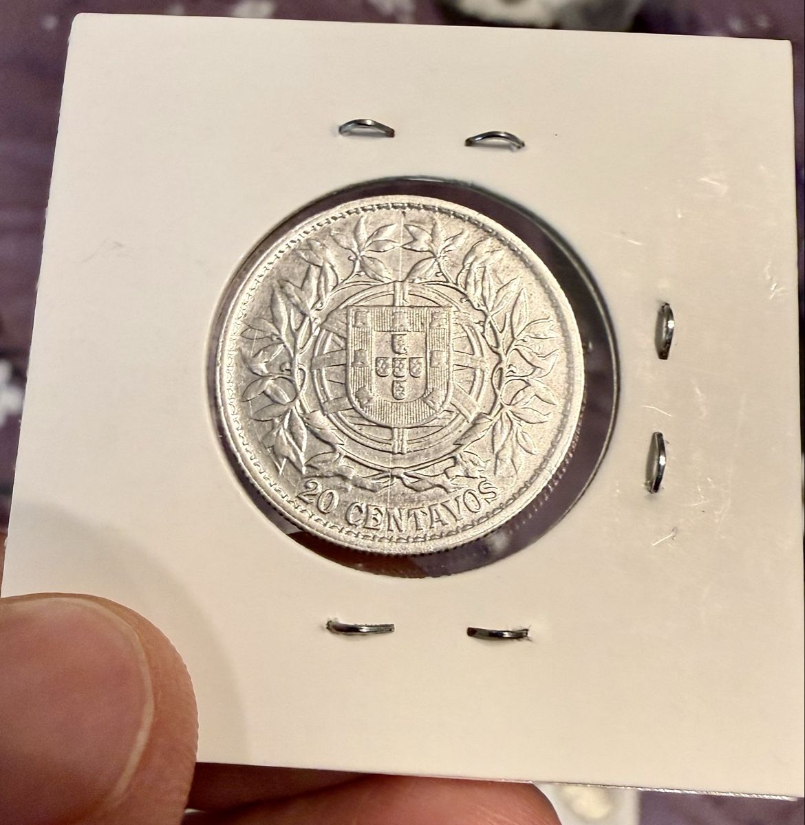 Tutti le monete: 20 Centavos Portugal 1916!!! Silber!!! – Usato da Oberentfelden venduto da NunoLouro 1