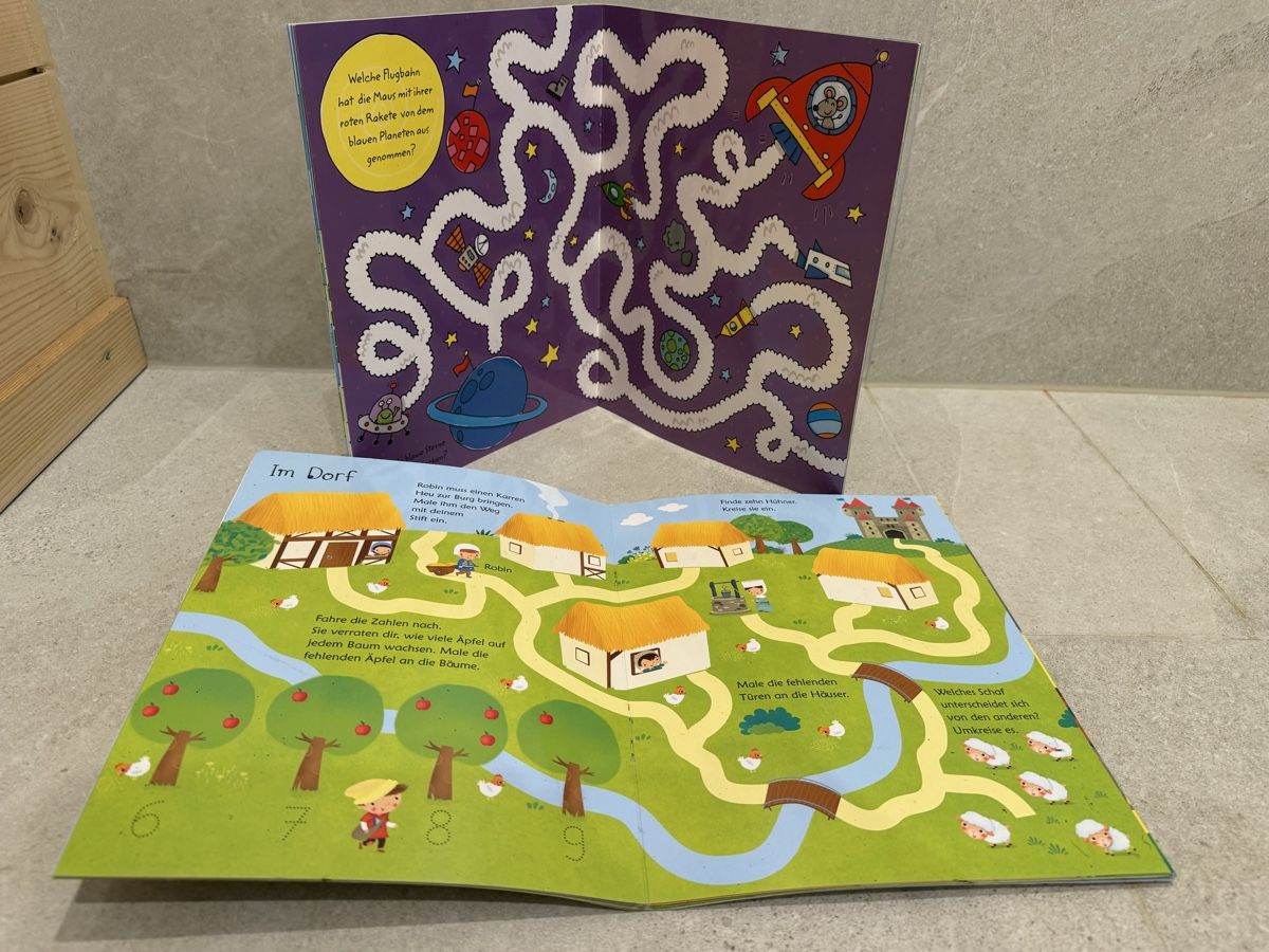 Bücher: 2 Usborne Wisch-und-weg Bücher – Gebraucht aus Waldstatt von Mrx0 3