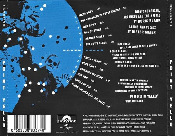 CDs: YELLO (CD) Point  FABRIKNEU! – Neu und originalverpackt aus Zürich von Tarafo5 1