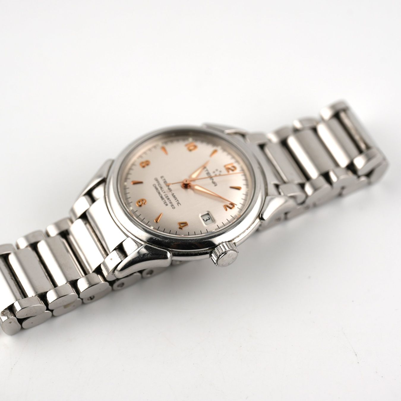 Eterna Uhren: Eterna-Matic Chronometer Herrenuhr – Gebraucht aus Basel von Edelmetallhaus.com 2