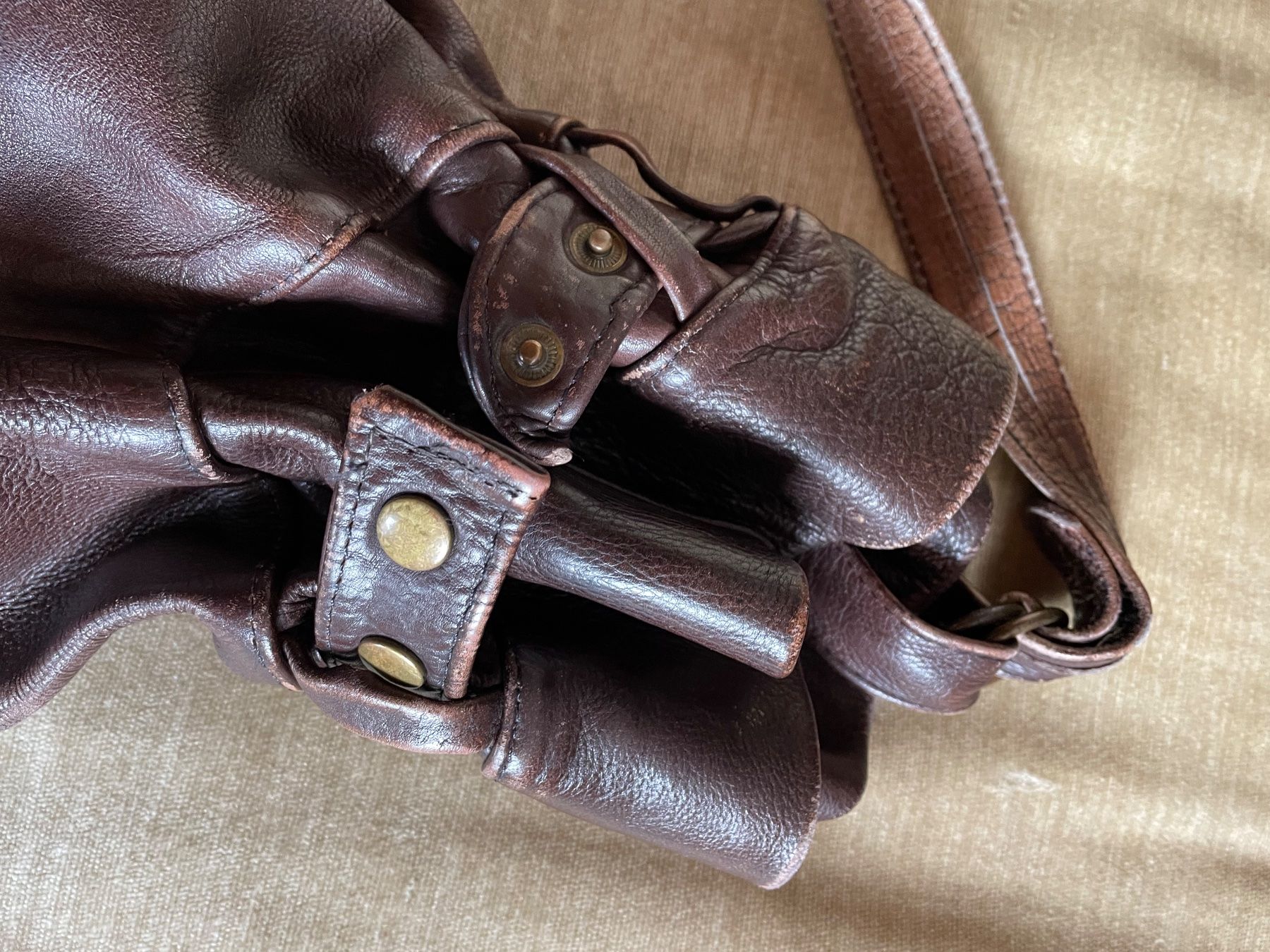 Borse da donna: Tolle dunkelbraune Ledertasche – Usato da Olsberg venduto da iri_pn9t 4