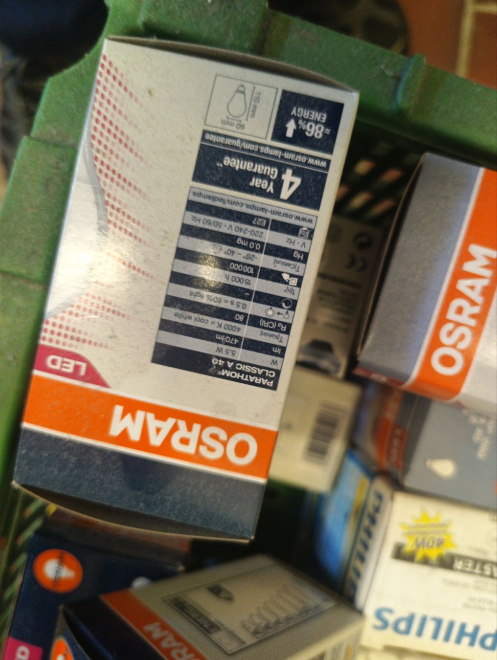 Lampade: Viel Leuchtmittel Philips/Osram, LED, NEU, – Nuovo e nell'imballaggio originale da Weite venduto da KingArthur0815 2