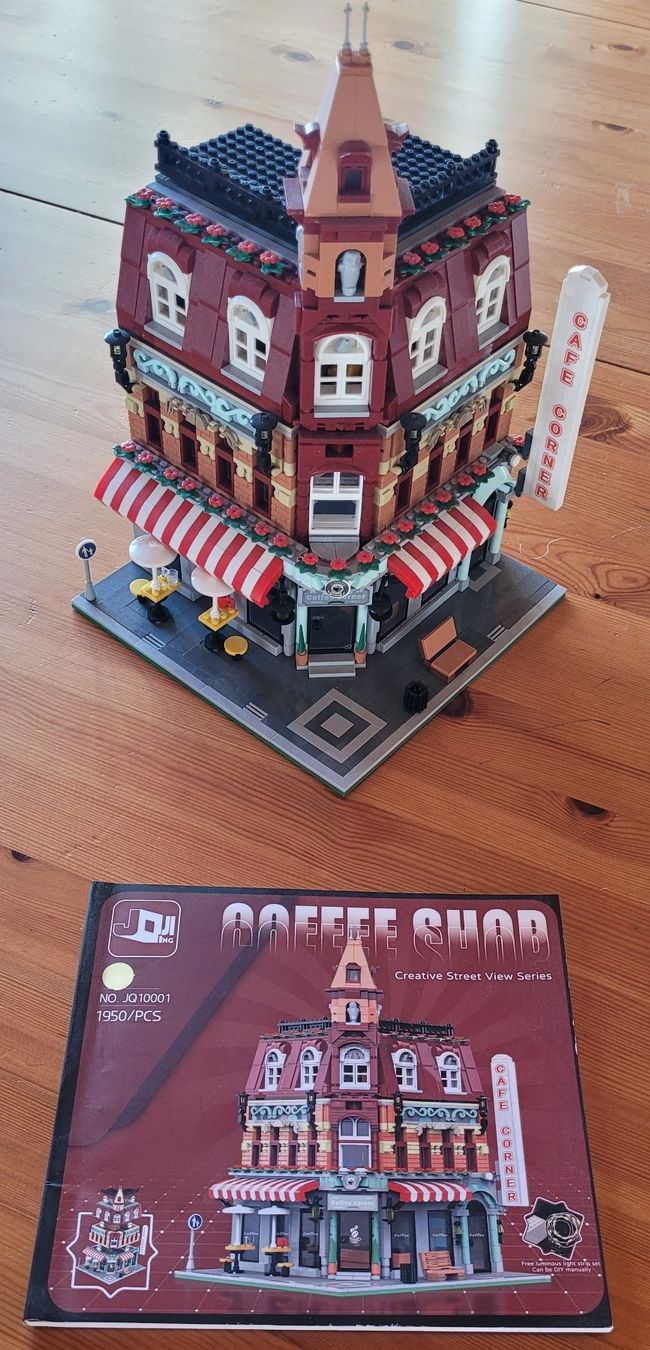 Kit di costruzioni: Europäisches Cafe (Miniblocks) – Usato da Etziken venduto da DAS__FRAGEZEICHEN