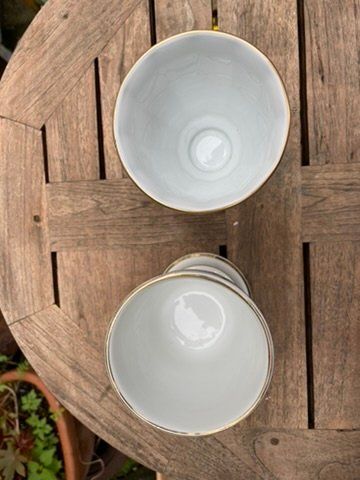 Tassen: Porcellan- Becher – Gebraucht aus Forch von ESELSTEIN 1