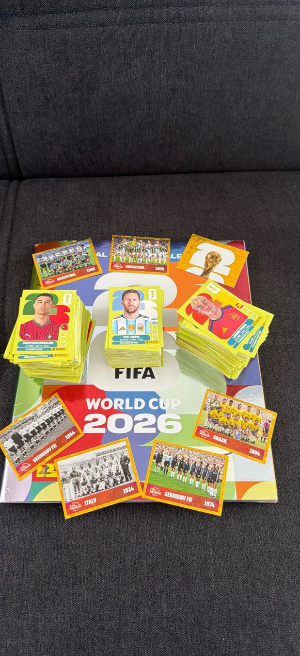 Panini Carte collezionabili: Panini 2026 Sticker Doppelte – Nuovo (secondo la descrizione) da Liestal venduto da arl_6tv7