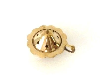 Tutte le decorazioni: Räuchergefäss - Lotus Messing – Nuovo e nell'imballaggio originale da Mauren venduto da Yeelen 2