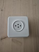 Steckdose weiss 3-Loch leicht gebraucht