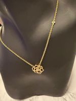 18K GELBGOLD KETTE (BLUME)