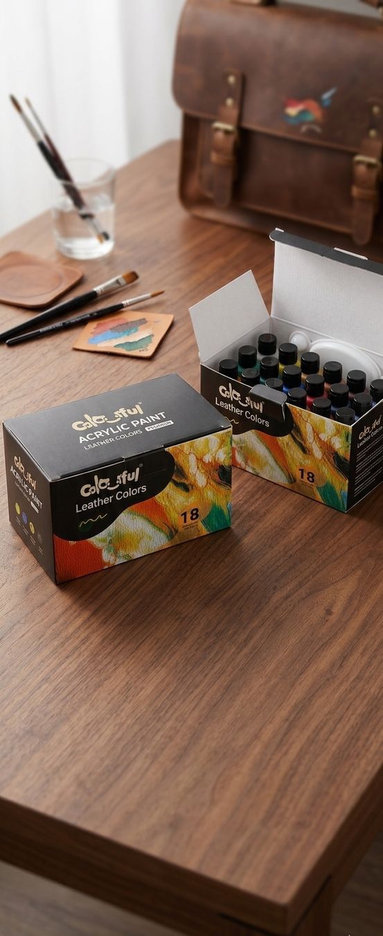 Kit bricolage: Colori acrilici , set completo da 18 pezzi! – Nuovo e nell'imballaggio originale da Basel venduto da alb_d8ws 1